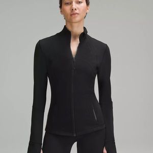 Define Luon Jacket. Size 6. Heathered Black.